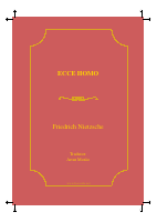 Nietzsche - Ecce Homo.pdf